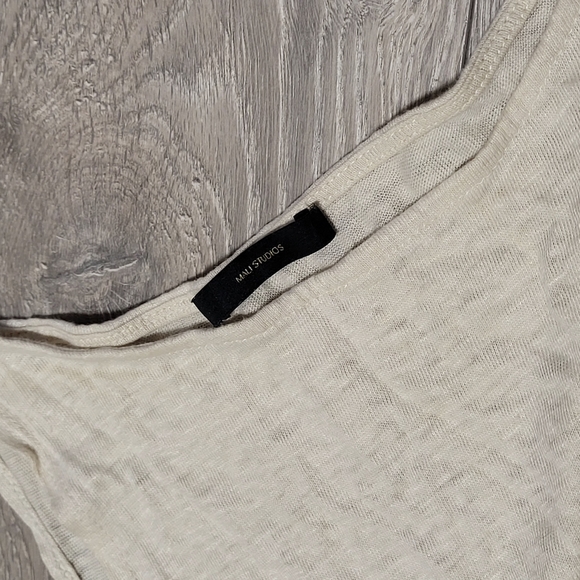 Cream Wrap Dress - Picture 2 of 4